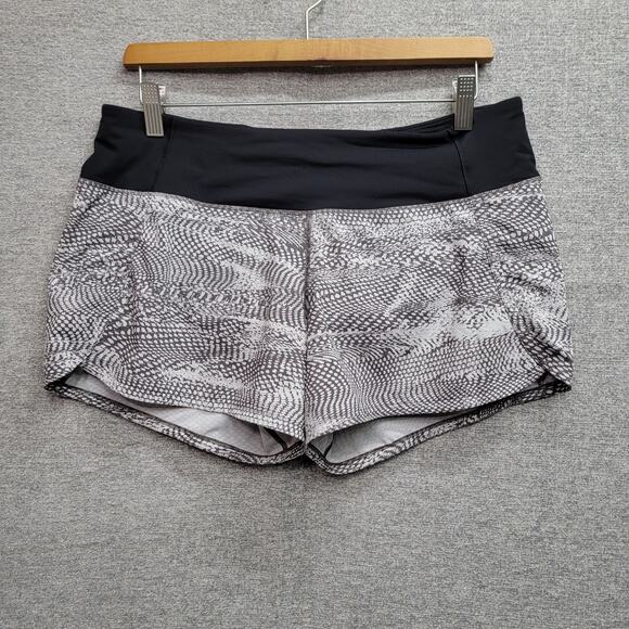 LULULEMON ATHLETICA RUN TIMES SHORTS, SIZE 8 - Picture 1 of 8